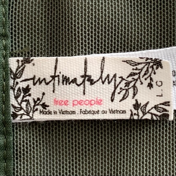 Free People Eye-Hook Seamed Bralette NWOT - Picture 5 of 7